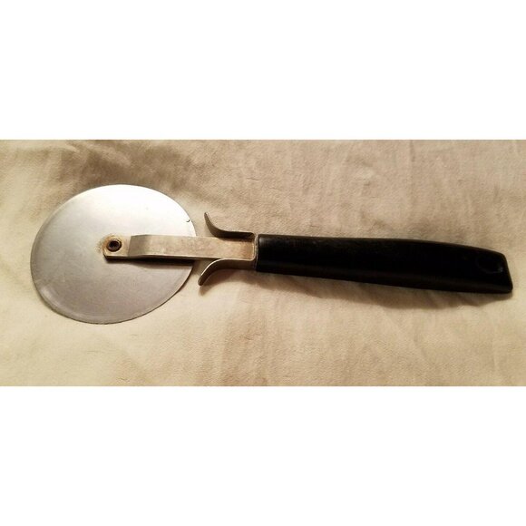 Ekco Pizza Cutter Blade 2 5/8" Diameter 8" USA Stainless Steel Black #3 - Picture 5 of 7